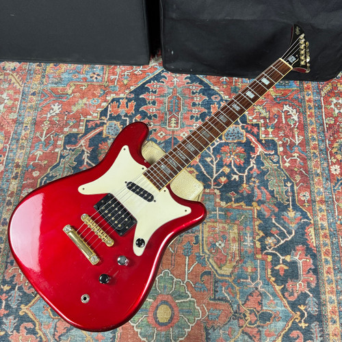 Epiphone Coronet USA Reissue w/EXP Headstock, Active EQ Boost Cherry - 1990