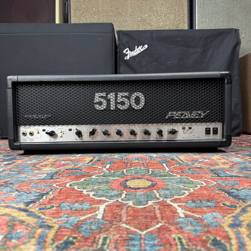 1998 Peavey 5150 Block Signature 2 Channel 120w Tibe Head - New Tubes