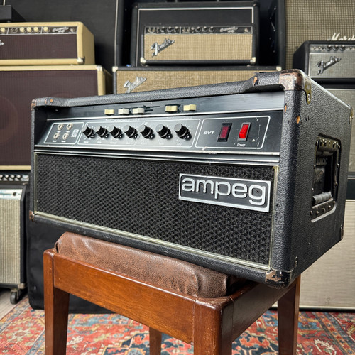 Ampeg SVT 300 Watt  Bass Head MTI Era  Black Panel 6550's - 1981