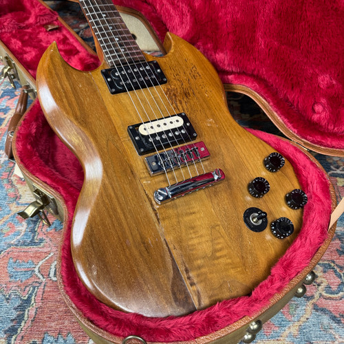 *Video* 1979 Gibson "The SG" w/T-Tops Solid Body Walnut Made in USA