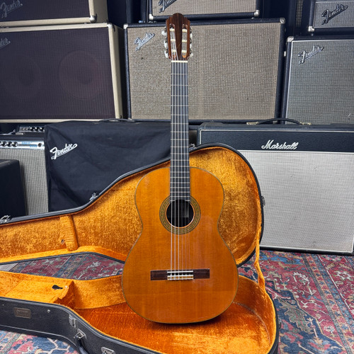 Masaru Kohno No. 6 Vintage Classical Guitar Nylon String, Solid Spruce & Rosewood - 1969