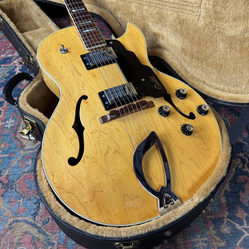 Guild CE-100D Capri Hollow Body Humbuckers Natural - 1976