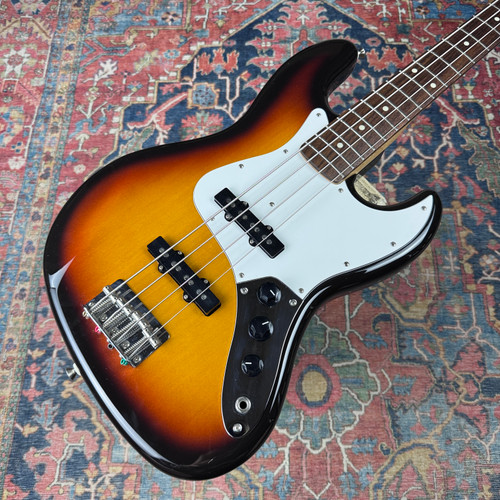 Fender Japan J-Craft Collection Medium Scale Jazz Bass Model JB45-M Sunburst - 2004-05
