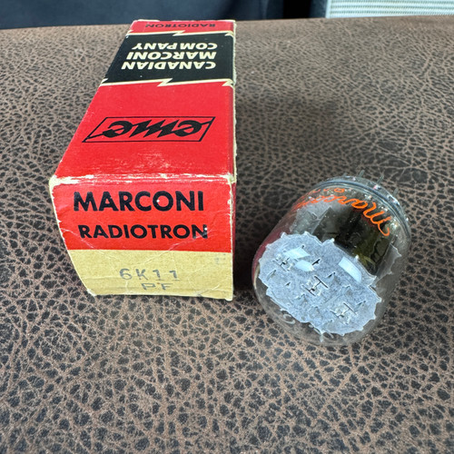 General Electric Marconi 6K-11 Triple Triode Vaccuum Tube - NOS