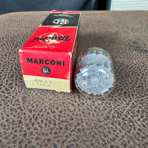 NOS General Electric Marconi 6K11 Vaccuum Tube New in Box