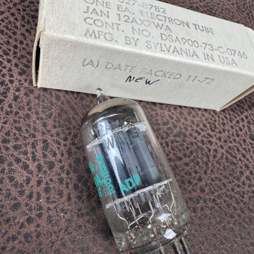 Sylvania Mil Spec USA 12AX7 Vaccuum Tube USA - 1971