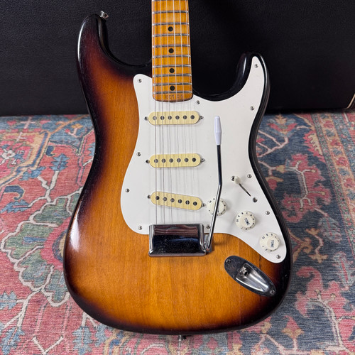 1976 Fernandes FST  Vintage Strat Style Lacquer Silverheart - 2 Tone Sunburst