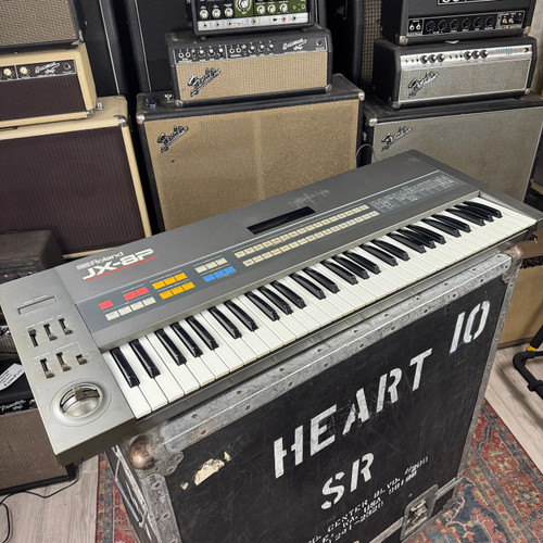Roland JX-8P 61-Key Polyphonic Analog Synthesizer - 1985