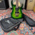 Ibanez RG370 Resincast Body Flame Maple Gravure MIJ Fujigen Green - 1994