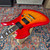1998 Fernandes Burny MG-85X MIJ Flame Top Mockingbird Style w/OHSC - 6.5 Lbs