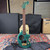 Fernandes Z-03T Sherwood Green w/Tremolo Travel Guitar w/Built in Amp and Speaker