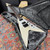 1989 Epiphone Flying V Heavy Metal Pearl White Peerless Korea