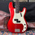 Fernandes Revival Bass RPB-50  Matching Headstock Candy Apple Red - 1980's