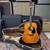 *Video* Yamaki Custom Folk No 125 Dreadnought w/Vintage Hard Shell Case. - 1970's