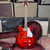 1969 Harmony Rocket I Model H53-1 Red Burst Made in USA Hard Case - 1969