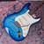 Fender FSR Quilt Top Stratocaster Model ST62-QT-AQB - Aquamarine Blue