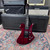 2009 BC Rich Mockingbird ST Neck Through Quilted Maple Rockfields - Red