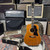 Chaki J-50 Style Jumbo Model W-50 Natural Made in Japan - 1970's