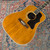 Chaki J-50 Style Jumbo Model W-50 Natural Made in Japan - 1970's