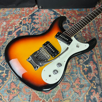 Mosrite Super Excellent '65 MKI Kurukumo 3 Tone Sunburst MIJ - 1990's