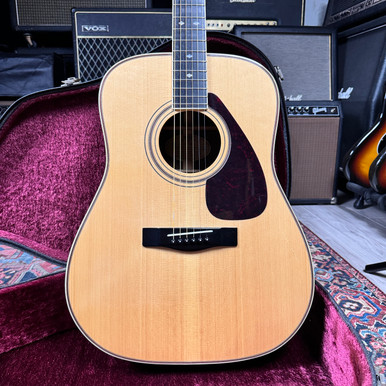 Yamaha Luxury Model L6 Solid Top X-Braced Concert 1980's Rosewood