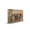 AK-Interactive: 3rd Gen Acrylics - Old & Weathered Wood Vol.1 Colors Set - AK11673