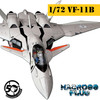 1/72 VF-11B Thunderbolt Fighter Mode - Macross Plus