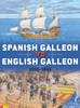 DUE106 - Spanish Galleon vs English Galleon