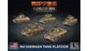 15mm M4 Sherman Tank Platoon - UBX69