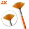 AK 580 WEATHERING BRUSH FAN SHAPE