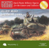 1/72 Allied Sherman M4A1 75mm Tank (Bagged) - WW2V20004
