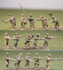OG15ACW025 - Confederate Infantry Charging/Light Equipment/Level Muskets with Command