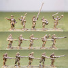 OG15ACW023 - Union Infantry Charging / Level Muskets / with Command