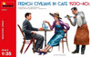 1/35 French Civilians in Cafe 1930-40s Figures - MIA38062