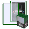 3x4 Topload Card Holder - Green Border