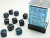 25938 - Speckled® 12mm d6 Blue Stars™ Dice Block™ (36 dice)