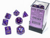 27587 - Borealis® Polyhedral Royal Purple/gold Luminary™ 7-Die Set