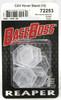 72253 - Bases: 1 Inch Hex Transparent Flight Stand w/ Short Flight Peg (10 bases, 10 pegs)