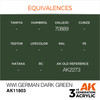 3G Air 003 - WWI German Dark Green - AK11803