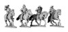 XYS18234 - Greek Cavalry with Petasos & Pilos in Chitons  (4 riders w. horses)