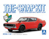 1/32 SNAP KIT #18-C Nissan C110 Skyline GT-R (Red) - AOS06466
