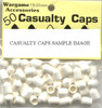 Pack# 01Y:  Yellow Casualty Caps 40 Pcs