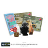 Bolt Action: British - 8th Army 25-pdr Light Artillery, Quad tractor & Limber