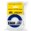 Blue Masking Tape for Curves - 2mm SKU - AK9182
