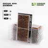 GGR4BS - Grass Tufts:  Brown 4mm - Small