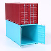 1/24 20ft Container (Light Blue) - FUJ066516