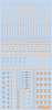 1/100 RB02 Caution Decal Orange & Gray (1pc)