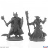30222 - Bones USA Reaper Legends: Dragonfolk Wizard and Cleric