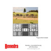 SCENERY: 28mm Cross & Rail Fencing - RENRN23