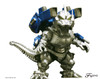 Chibimaru Godzilla Mechagodzilla (Mechagodzilla 3 Heavy Armed Type) 70th Anniversary Version